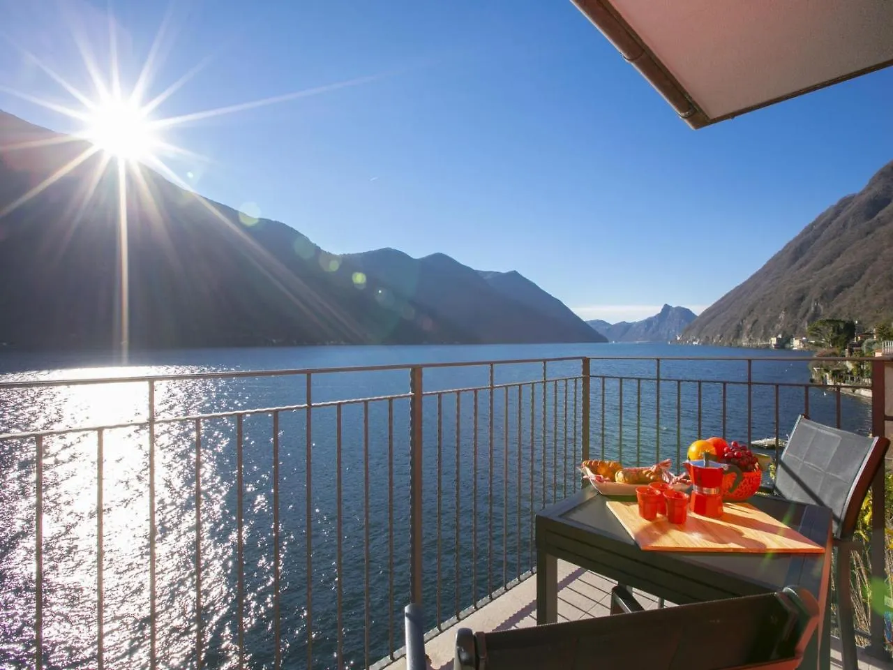 Apartment Blue View Lugano Lake - Waterfront Cocoon Valsolda