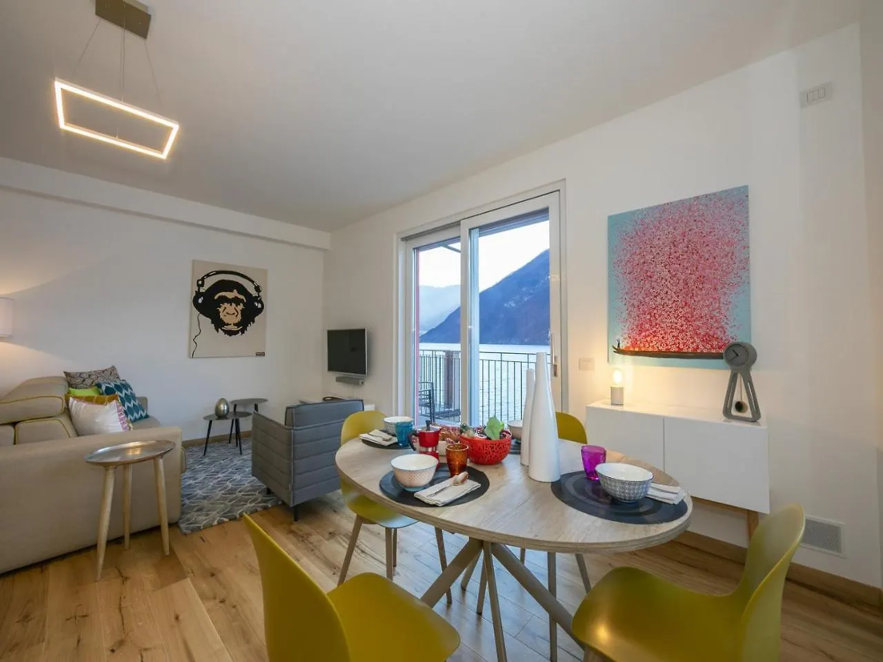 Apartment Blue View Lugano Lake - Waterfront Cocoon Valsolda